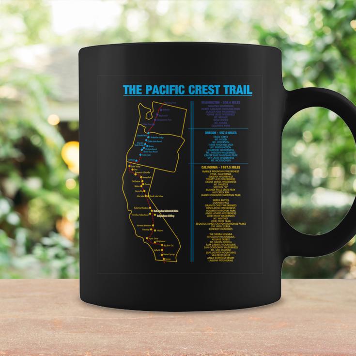 Pacific Crest Trail Thru ハイキングシャツギフト。男性にも女性にも。 コーヒーマグ ギフトのアイデア