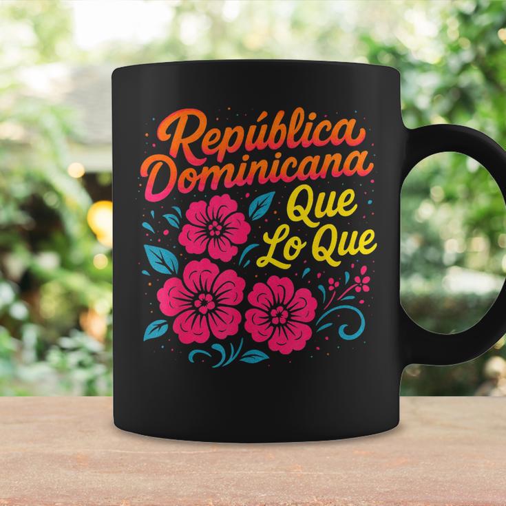 República Dominicana Qué Lo Que ドミニカ共和国 花 コーヒーマグ ギフトのアイデア