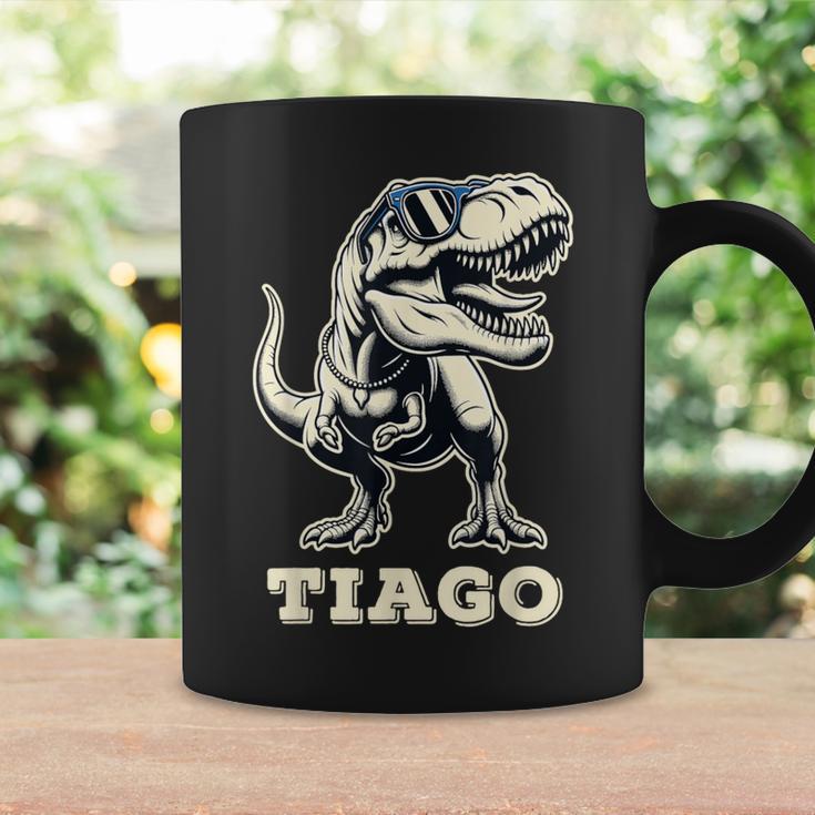 Tiago Cadeau Prénom Personnalisé Garçon Dinosaure Tasse Idées cadeaux