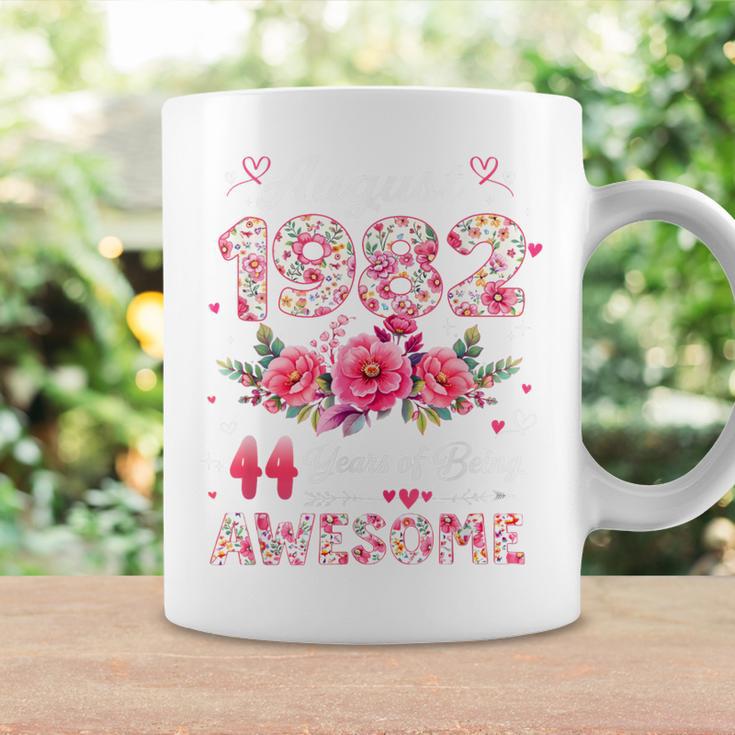 44歳 1982年8月 花柄 44歳 誕生日 男性 女性 コーヒーマグ ギフトのアイデア