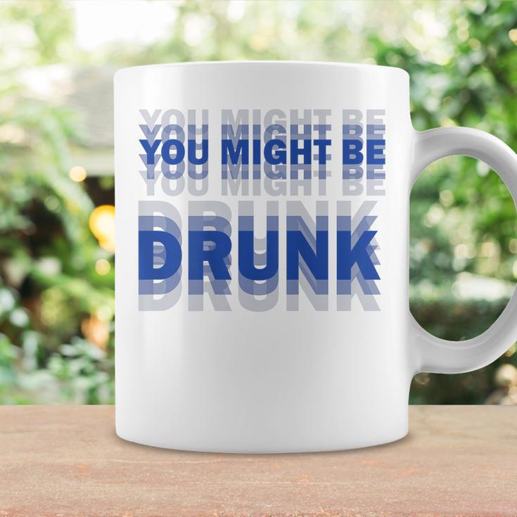On Back You Might Be Drunk 面白い 飲酒 ユーモア コーヒーマグ ギフトのアイデア