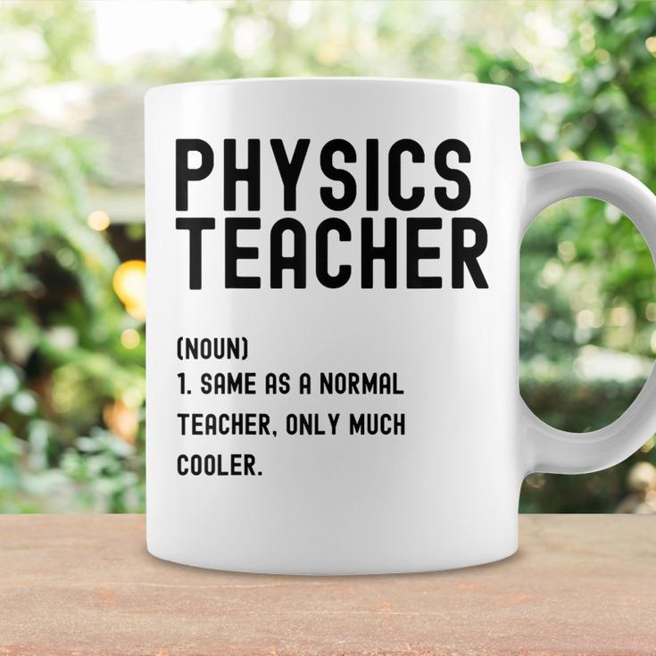 Physics Teacher Definition シャツ 学校初日 コーヒーマグ ギフトのアイデア