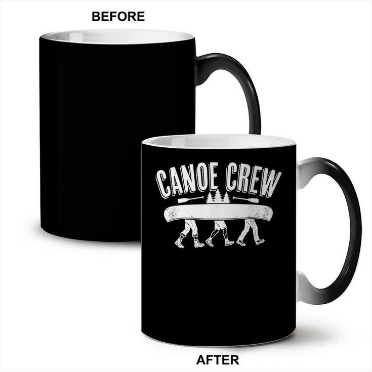 Canoe Crew Canoeing Coffee Color Changing Mug