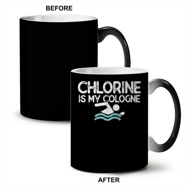 Men Swimming Saying Swimmer Coffee Color Changing Mug