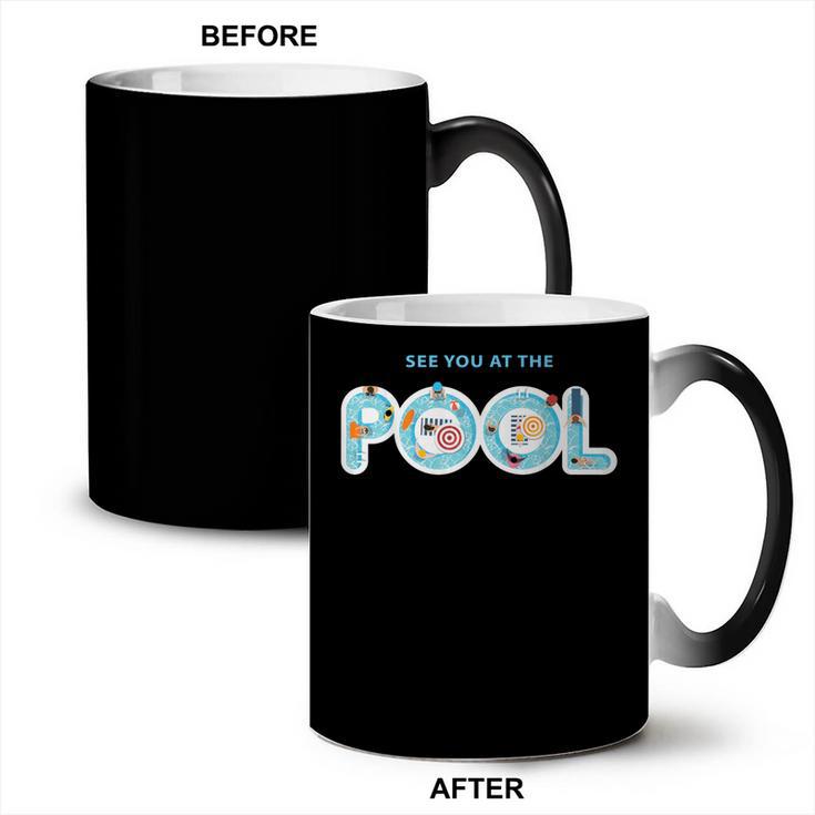 See You At The Pool Summer Swimming Pool Coffee Color Changing Mug
