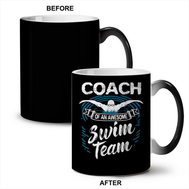 Swim Coach Professional Instructor Swimming Lesson Sport Coffee Color Changing Mug