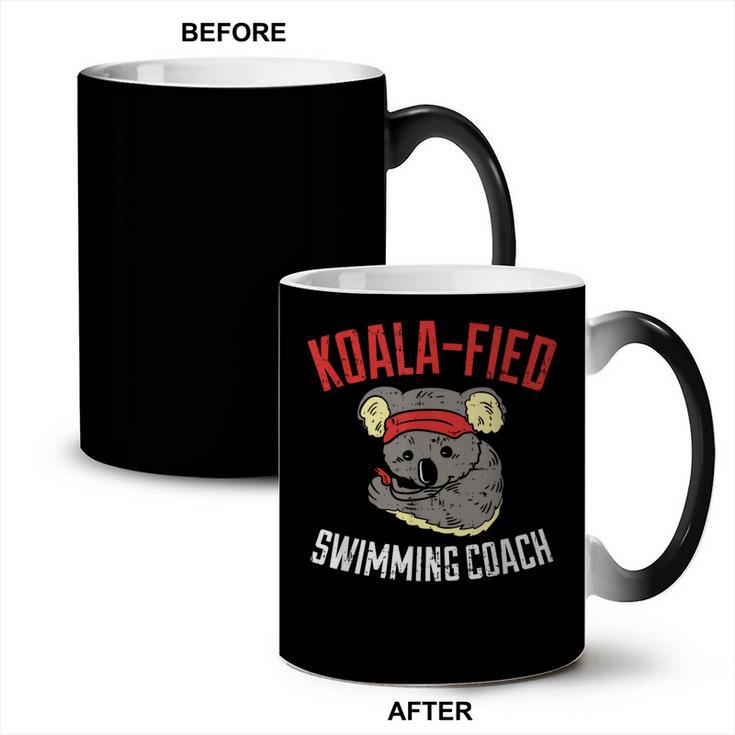 Swim Coach Saying Cute Swimming Coach Appreciation Coffee Color Changing Mug