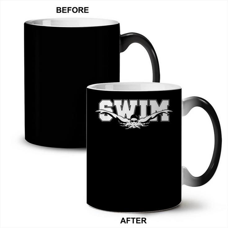 Swimming For Swimmers Competitive Athletes Coffee Color Changing Mug