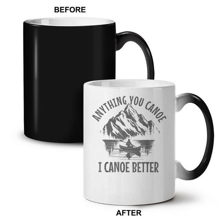 Canoe Canoeing Coffee Color Changing Mug, trending gift