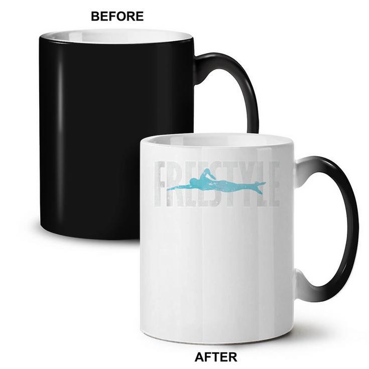 Freestyle Swimming Coffee Color Changing Mug, trending gift