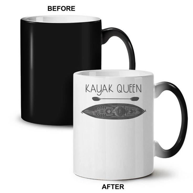 Kayak Queen Fun Kayak And Canoe Paddler Coffee Color Changing Mug