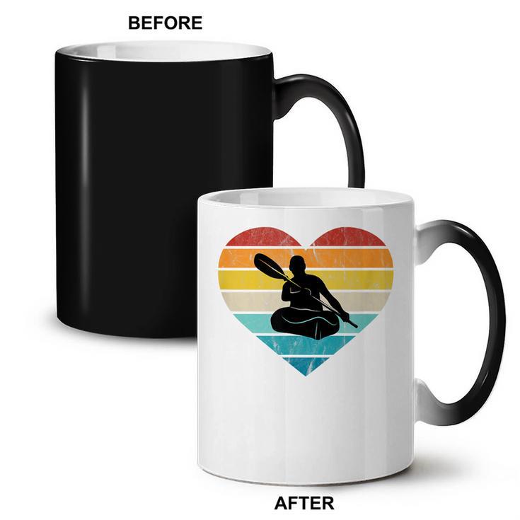 I Love Canoeing Water Sports Canoe Tour Paddling Canadian Coffee Color Changing Mug, trending gift I Love Canoeing Water Sports Canoe Tour Paddling Canadian Coffee Color Changing Mug, trending gift