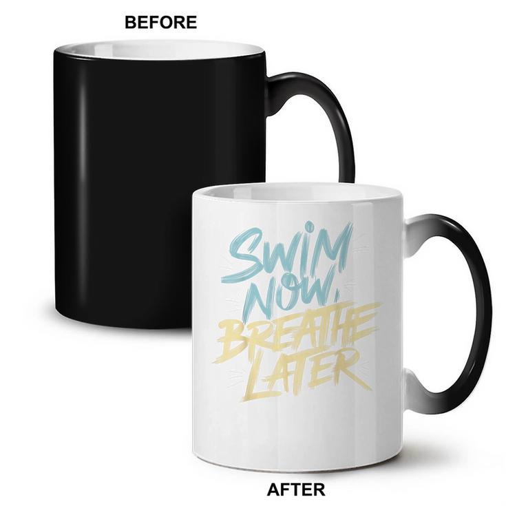Swimmer Saying Swim Team Swimming Coffee Color Changing Mug, trending gift Swimmer Saying Swim Team Swimming Coffee Color Changing Mug, trending gift
