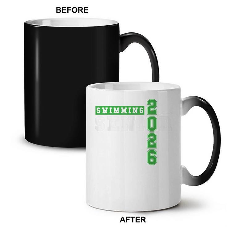 Swimming Senior Night Swim Senior 2026 Graduation 33 Coffee Color Changing Mug, trending gift