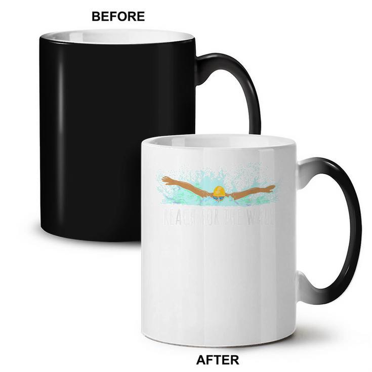 Swimming Swim Team Gear For a Swimmer Quote Saying Coffee Color Changing Mug, trending gift Swimming Swim Team Gear For a Swimmer Quote Saying Coffee Color Changing Mug, trending gift