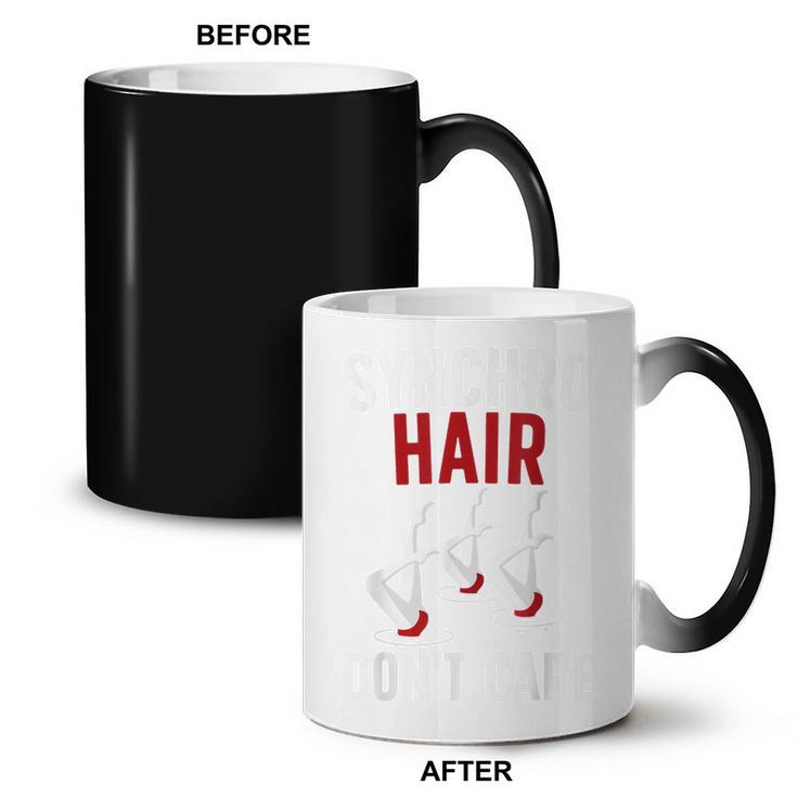 Synchronized Swimming Art For Men Women Synchronized Swim Coffee Color Changing Mug, trending gift