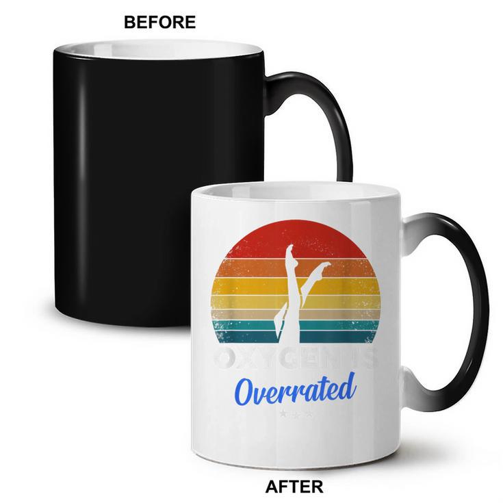 Synchronized Swimming Oxygen Is Overrated Coffee Color Changing Mug, trending gift Synchronized Swimming Oxygen Is Overrated Coffee Color Changing Mug, trending gift