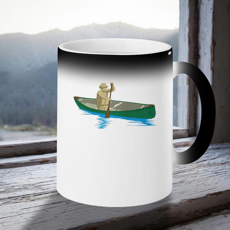 Canadian Canoe Yoke Canoeing Raglan Baseball Tee Coffee Color Changing Mug Canadian Canoe Yoke Canoeing Raglan Baseball Tee Coffee Color Changing Mug