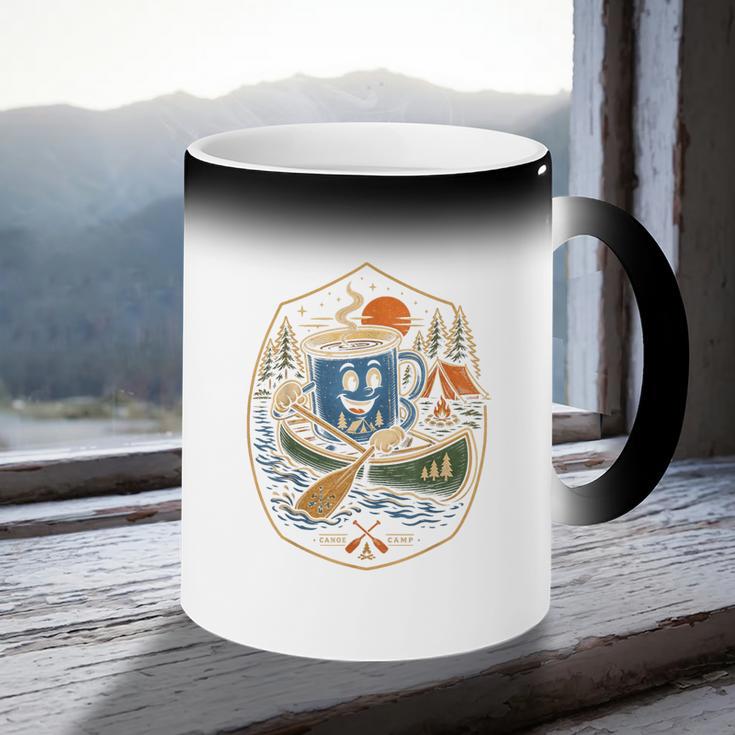 Canoe Camp Coffee Canoeing Paddle Coffee Color Changing Mug