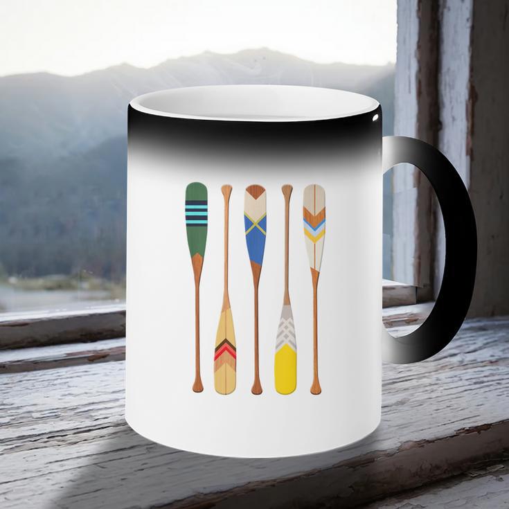 Paddle Canoe Coffee Color Changing Mug