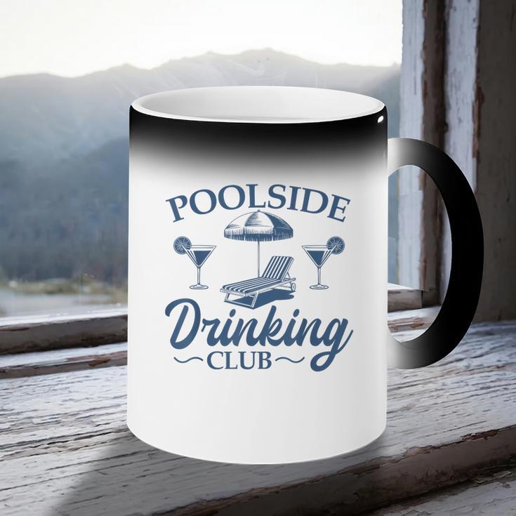 Pool Adult Poolside Drinking Club Summer Swimming Pool Party Coffee Color Changing Mug Pool Adult Poolside Drinking Club Summer Swimming Pool Party Coffee Color Changing Mug