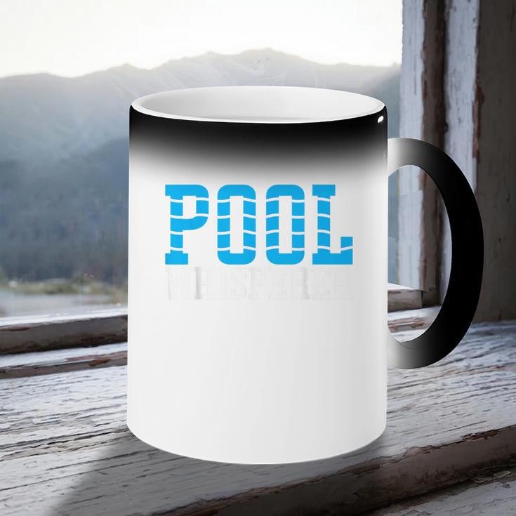 Pool Guy Pool Whisperer Boy Men Swimming Pool Coffee Color Changing Mug Pool Guy Pool Whisperer Boy Men Swimming Pool Coffee Color Changing Mug