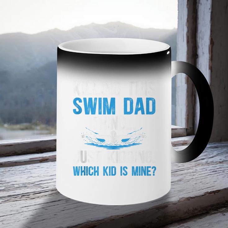This Swim Dad Thing Swimming Dad Of A Swimmer Father Coffee Color Changing Mug This Swim Dad Thing Swimming Dad Of A Swimmer Father Coffee Color Changing Mug