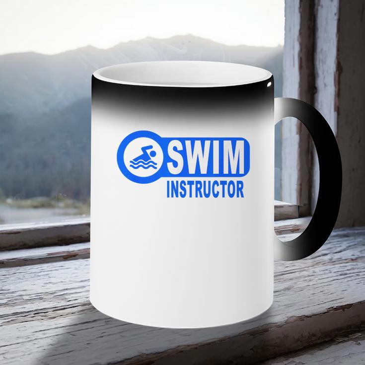 Swim Instructor Swimming Teacher Classes Coffee Color Changing Mug Swim Instructor Swimming Teacher Classes Coffee Color Changing Mug