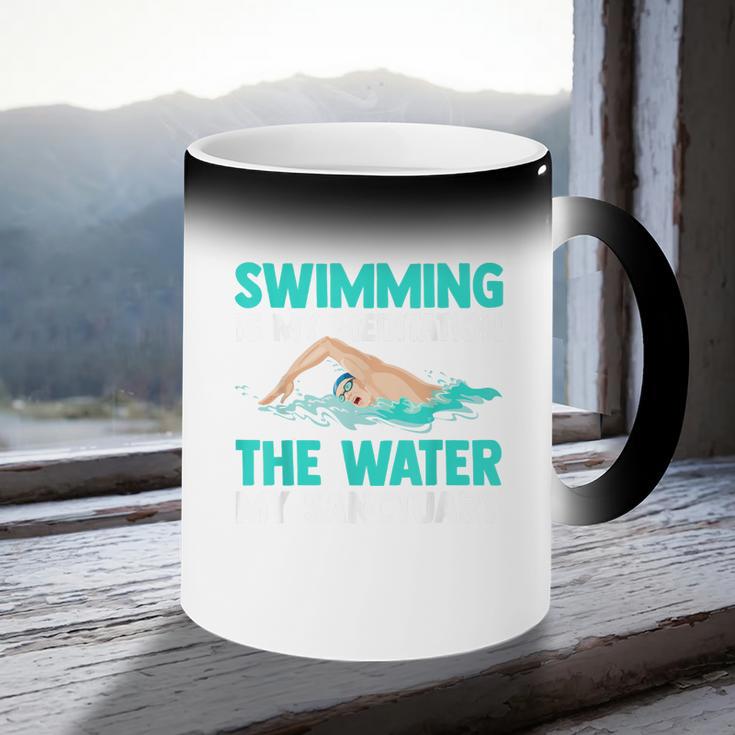 Swim Swimmers Swimming Coffee Color Changing Mug Swim Swimmers Swimming Coffee Color Changing Mug
