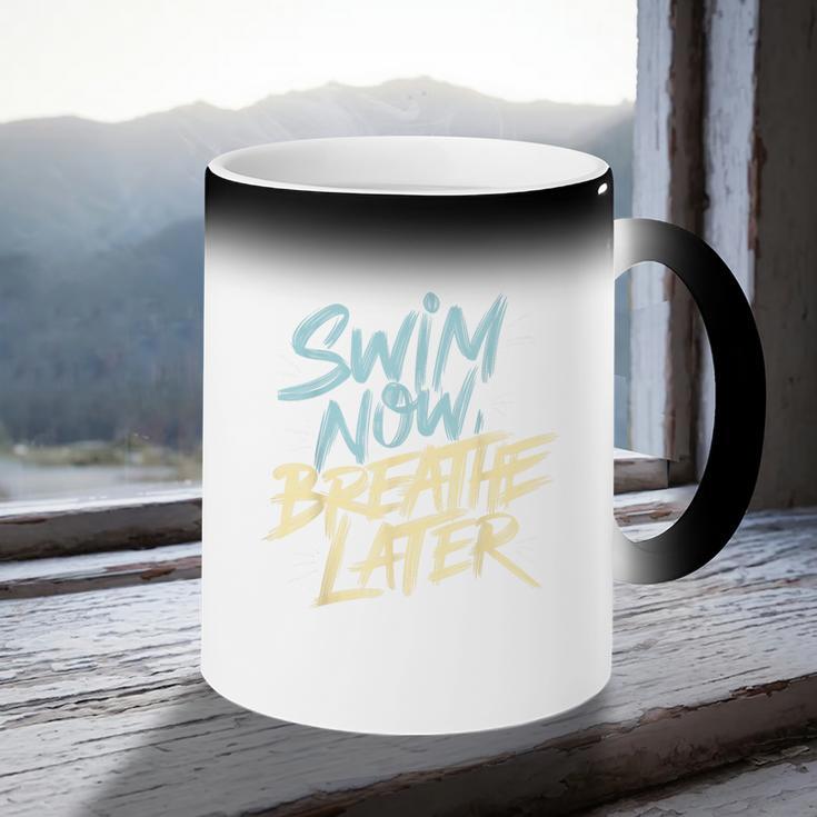 Swimmer Saying Swim Team Swimming Coffee Color Changing Mug Swimmer Saying Swim Team Swimming Coffee Color Changing Mug