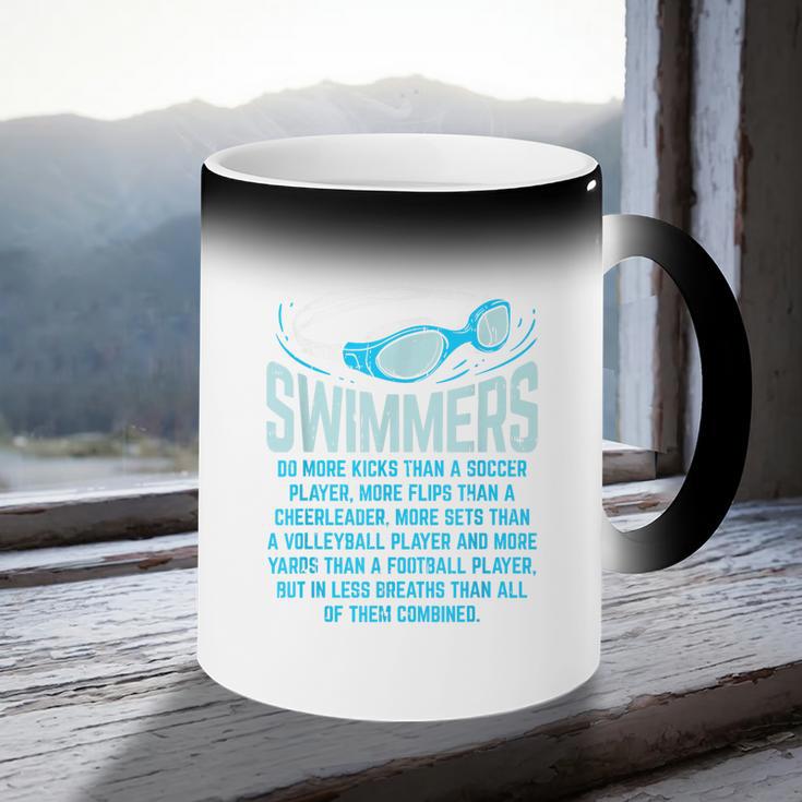 Swimmers Do More Kicks I For Swimming Lovers Coffee Color Changing Mug Swimmers Do More Kicks I For Swimming Lovers Coffee Color Changing Mug