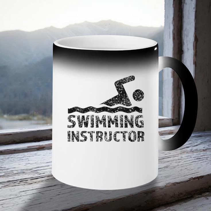 Swimming Instructor Lesson Swim Coach Coffee Color Changing Mug Swimming Instructor Lesson Swim Coach Coffee Color Changing Mug