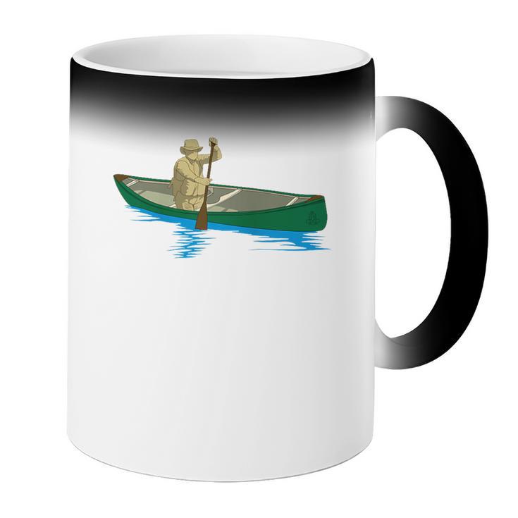 Canadian Canoe Yoke Canoeing Raglan Baseball Tee Coffee Color Changing Mug Canadian Canoe Yoke Canoeing Raglan Baseball Tee Coffee Color Changing Mug