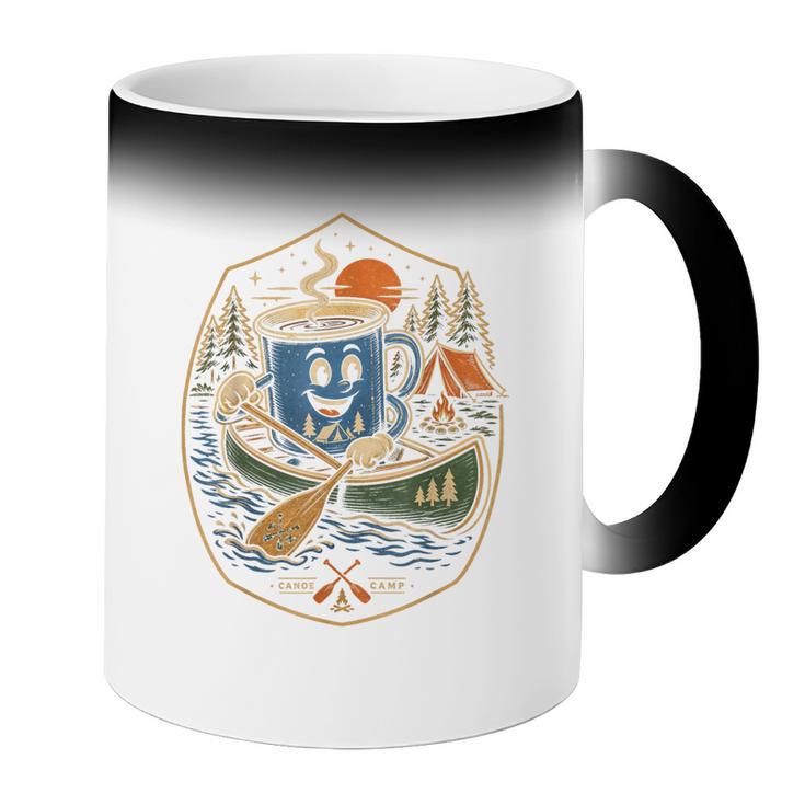 Canoe Camp Coffee Canoeing Paddle Coffee Color Changing Mug