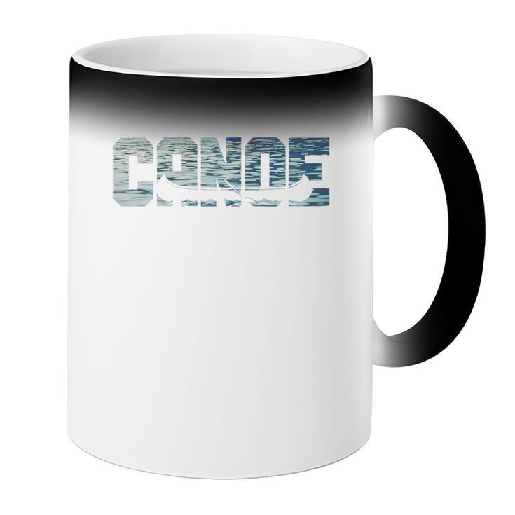 Canoe Canoeing Canoe Raglan Baseball Tee Coffee Color Changing Mug Canoe Canoeing Canoe Raglan Baseball Tee Coffee Color Changing Mug