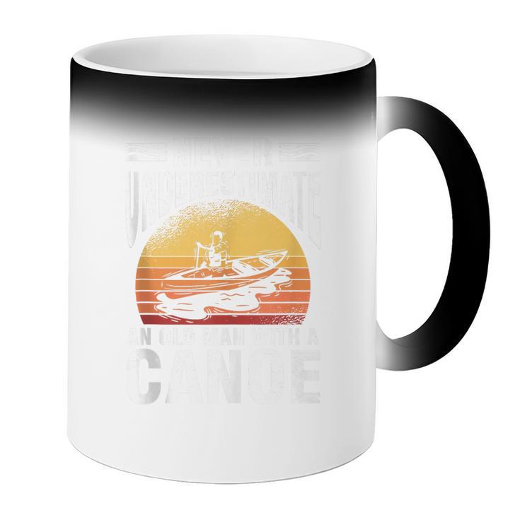 Canoe Old Man Sleeveless Coffee Color Changing Mug