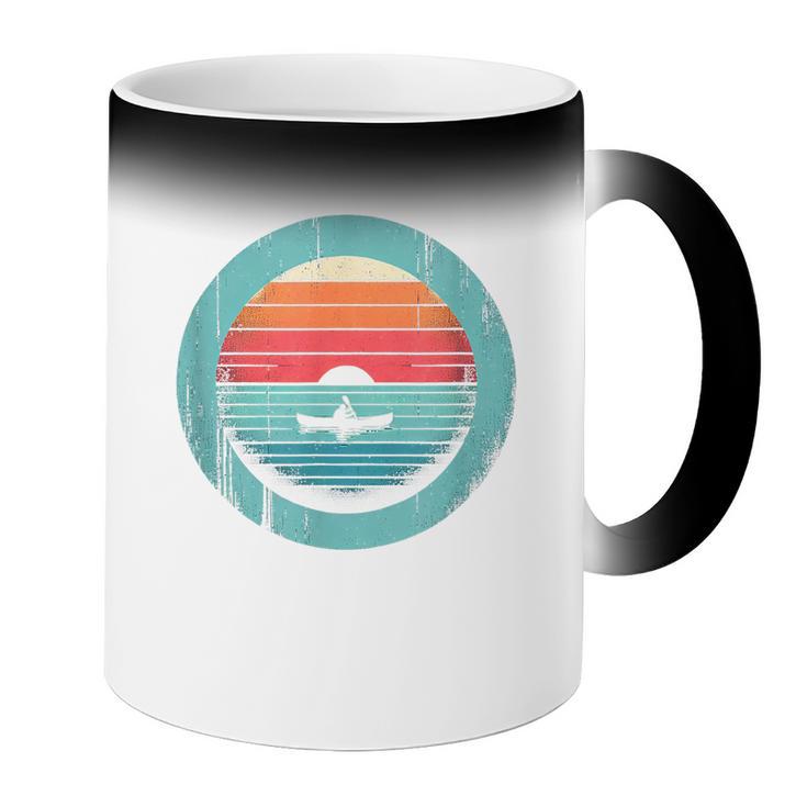 Canoe Sunset Coffee Color Changing Mug