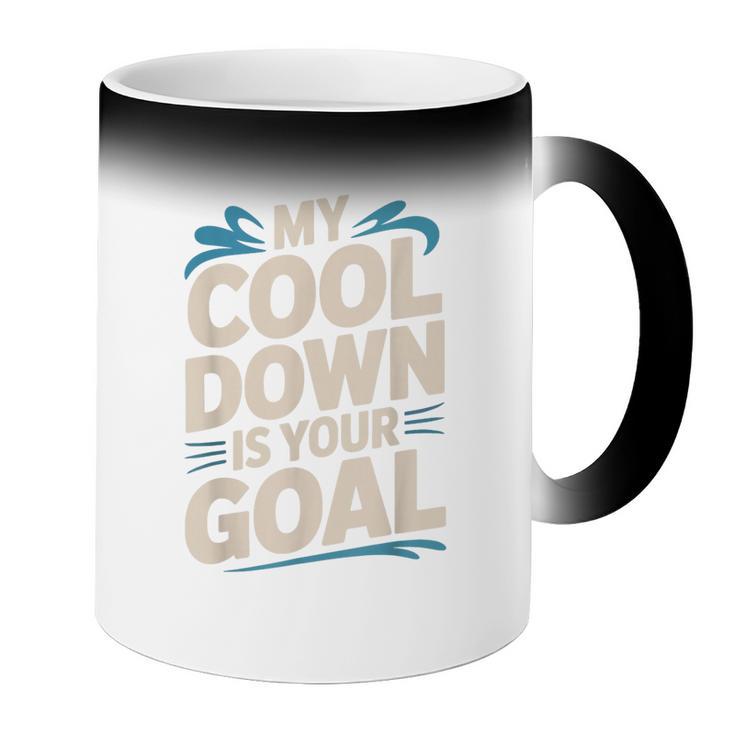 Masters Swimmer Cool Down Workout Humor Bold Swimming Coffee Color Changing Mug Masters Swimmer Cool Down Workout Humor Bold Swimming Coffee Color Changing Mug