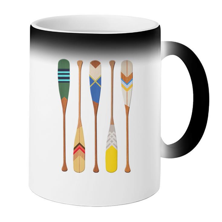 Paddle Canoe Coffee Color Changing Mug