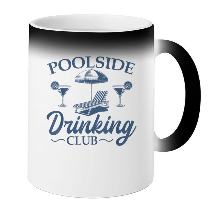 Pool Adult Poolside Drinking Club Summer Swimming Pool Party Coffee Color Changing Mug Pool Adult Poolside Drinking Club Summer Swimming Pool Party Coffee Color Changing Mug