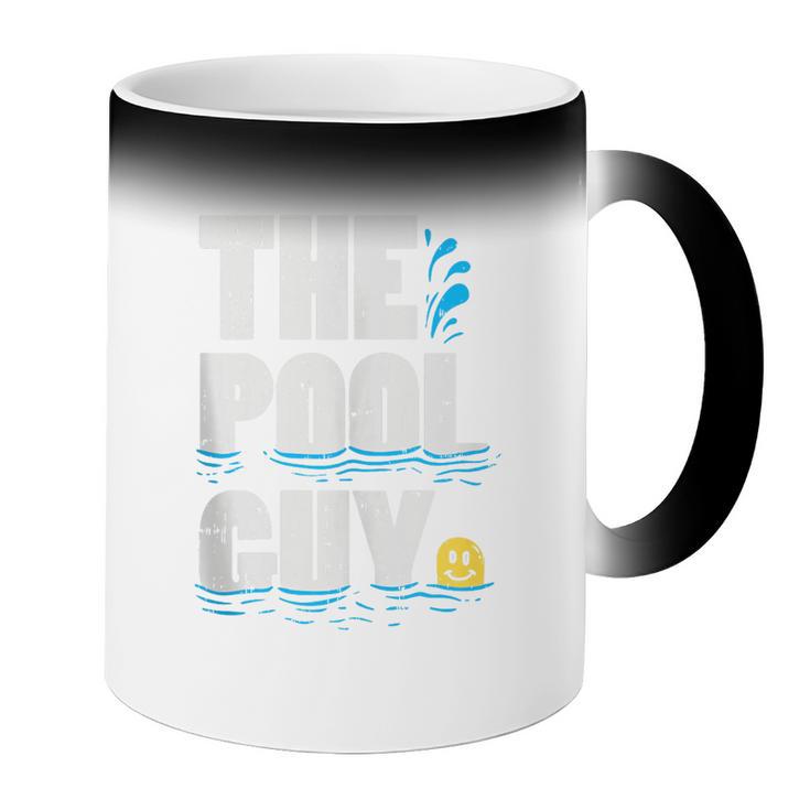 Summer Pool Guy Swimming Pool Boy Coffee Color Changing Mug Summer Pool Guy Swimming Pool Boy Coffee Color Changing Mug
