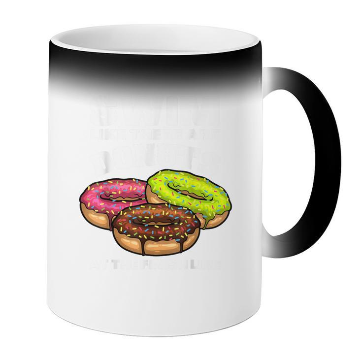 Swimming Donut Men Women Swimmer Sports Athlete Coffee Color Changing Mug Swimming Donut Men Women Swimmer Sports Athlete Coffee Color Changing Mug