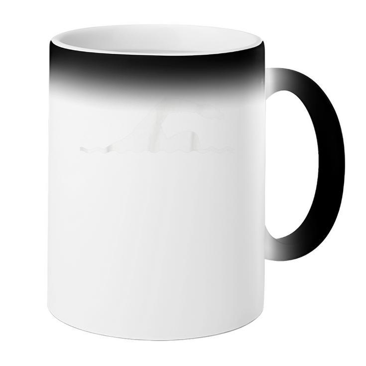 Swimming Float Coffee Color Changing Mug