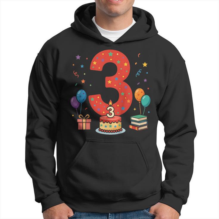 3 Años Cumpleaños 3Er Cumpleaños Niño Niña Sudadera
