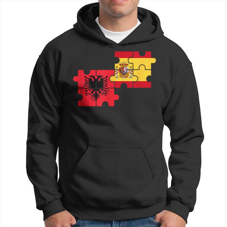 Albania España Bandera Español Albanés Sudadera