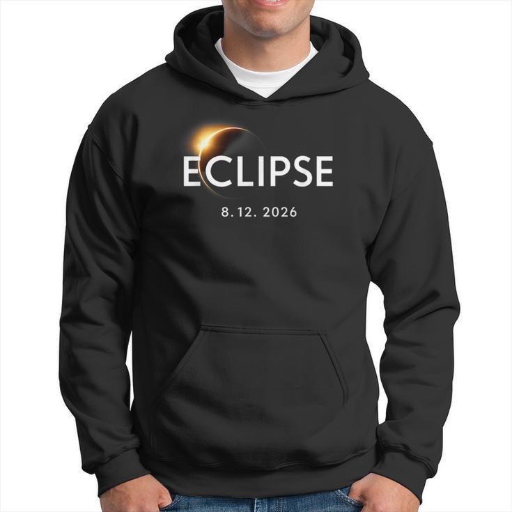 Astronomía Minimalista Eclipse De Alineaciónolar Agosto De 2026 Sudadera