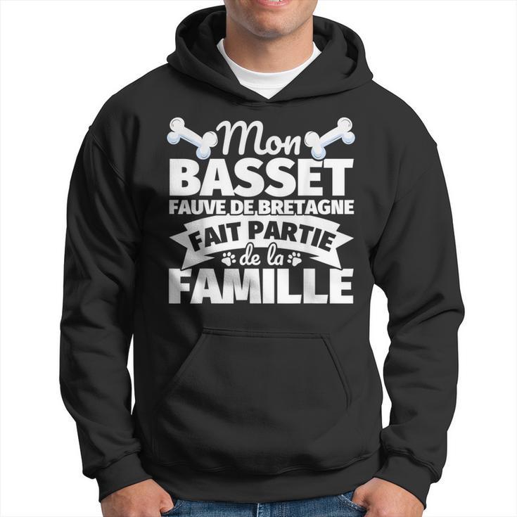 Basset Fauve De Bretagne Drôle Partie De La Famille Sweat à capuche