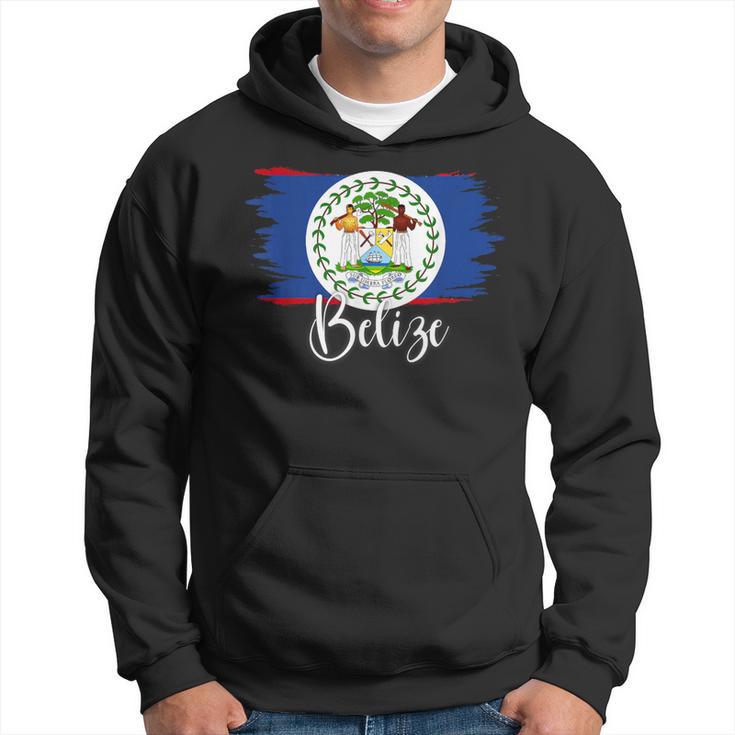 Drapeau Du Belize Belize Belize Pour Homme Sweat à capuche