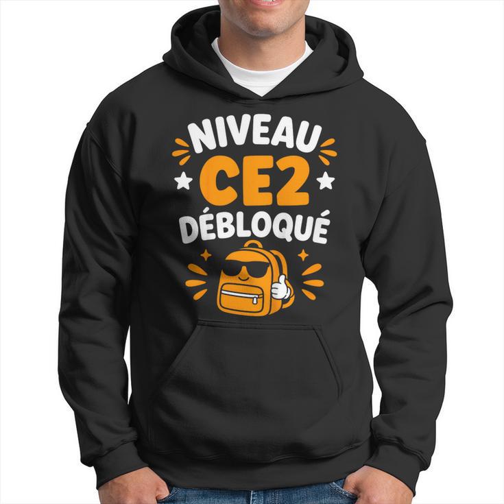 Enfant Humour École Élève Rentrée Des Classes Niveau Ce2 Sweat à capuche