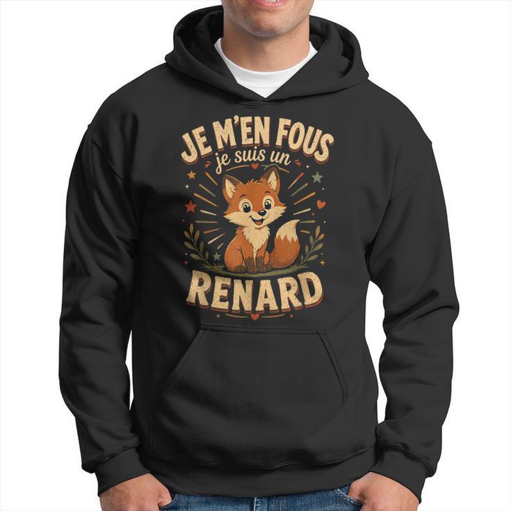 Je M’En Fous Jeuis Un Renard Renard Doux Sweat à capuche